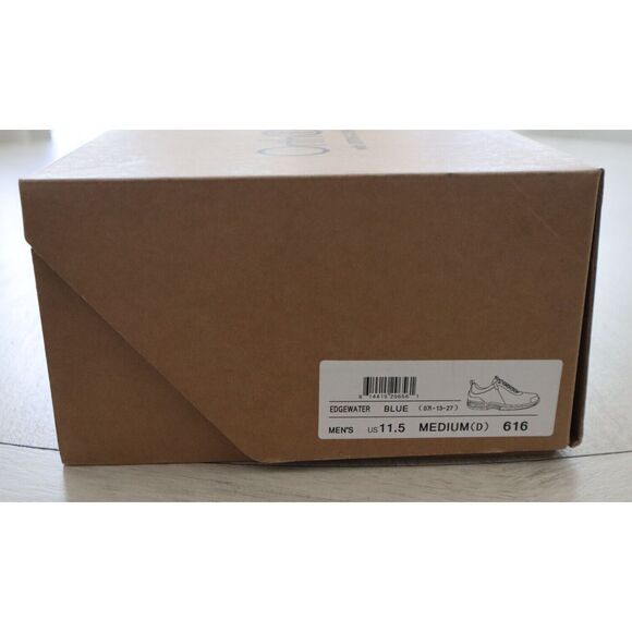 OrthoFeet Men's Sz 11.5D Blue Edgewater Stretch Orthopedic Sneakers - Picture 13 of 13